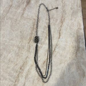 Elegant Black Chain Necklace